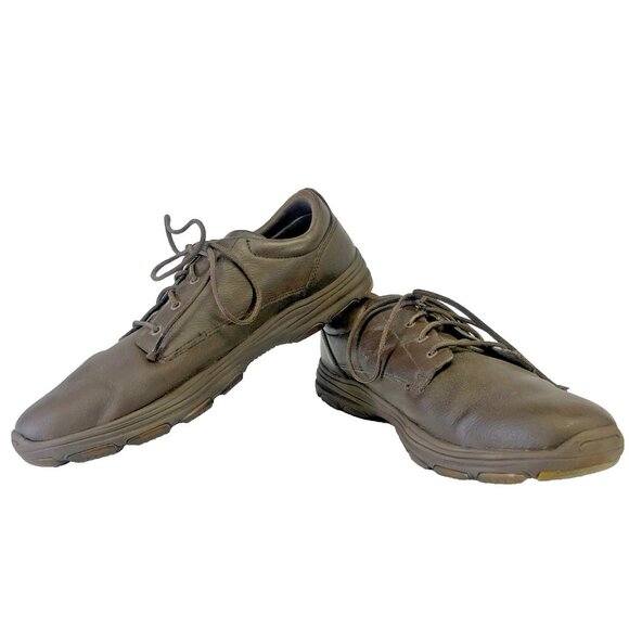 Men's Brown Sketchers Work Relaxed Fit Shoes Slip Resistant & US Size 13 - Picture 1 of 4